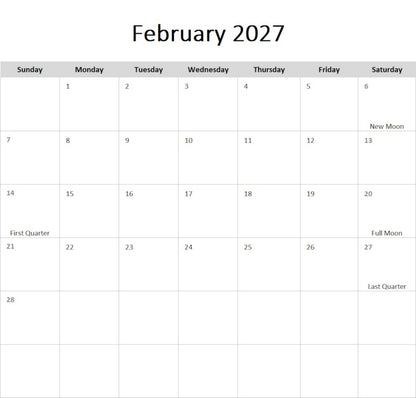 Picture Inventions 2027 Calendar