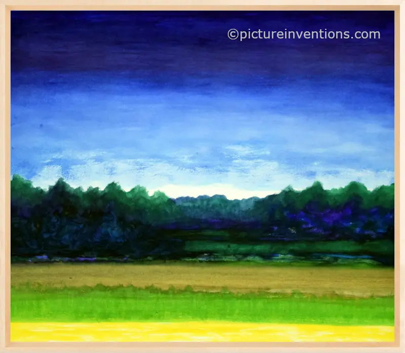 Framed Canvas Print Before the Storm 10317