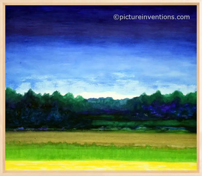Framed Canvas Print Before the Storm 10317